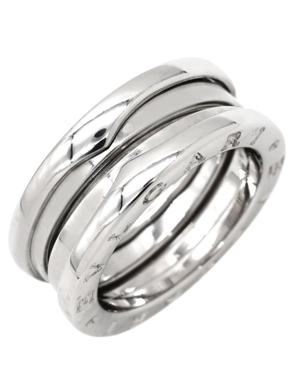 Bvlgari Ring B.zero1 Band White Gold 49 750